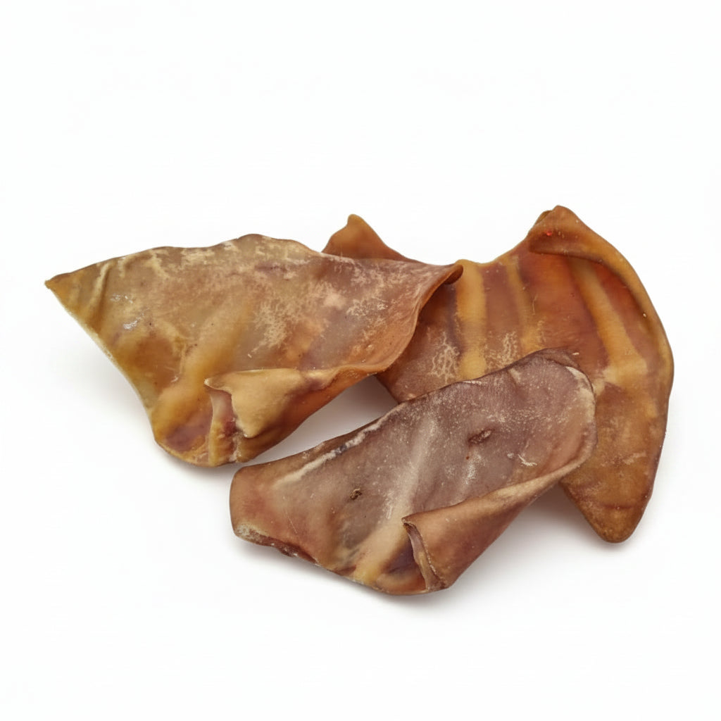 ProTrain Pig Ears – Natural High-Protein Dog Chews Rich in Omega-3 for Dental Health (Made in UK)