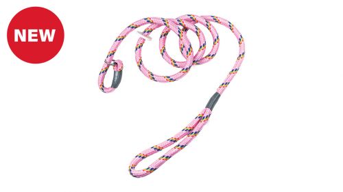 Pink Multicoloured Dog Slip Lead By Bisley