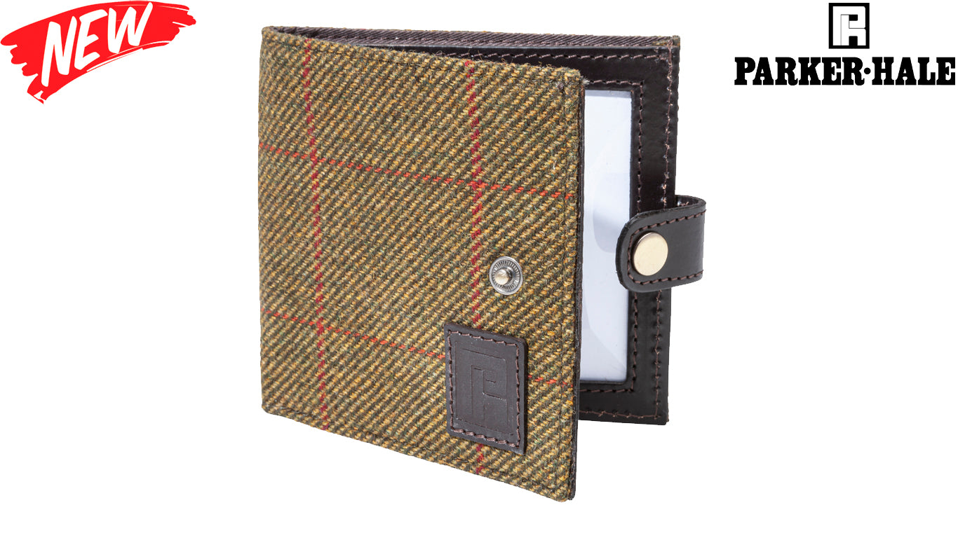 Parker Hale Certificate Wallet in Hambledon Tweed