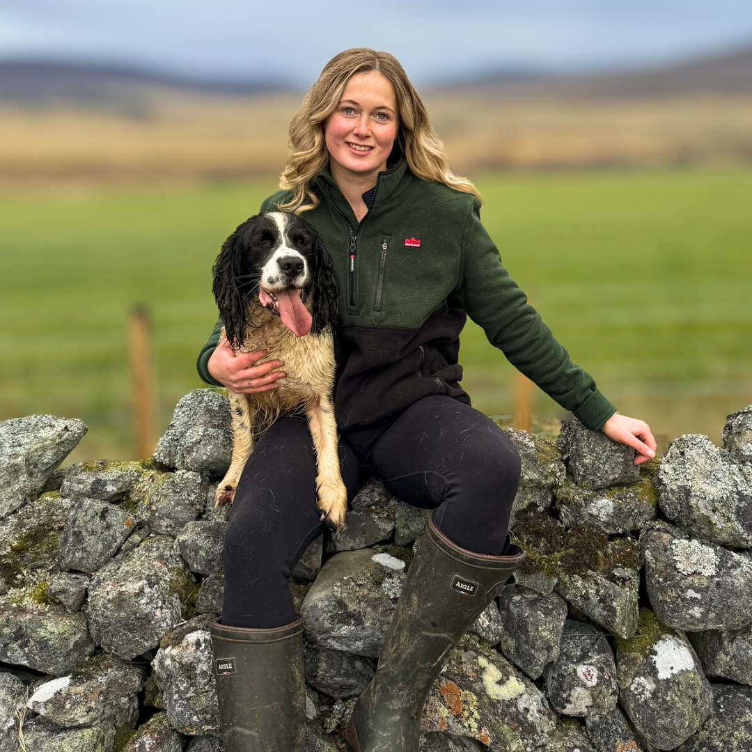 Sugar Loaf Horizon Polar Fleece Half Zip - Green