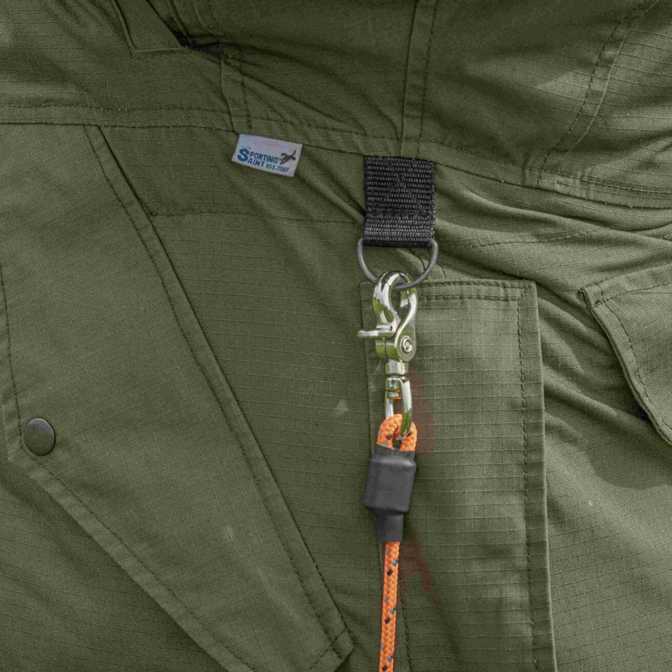 Sporting Saint Field Trial PRO Hands Free Lead | 5mm English Braid | 5 Colours