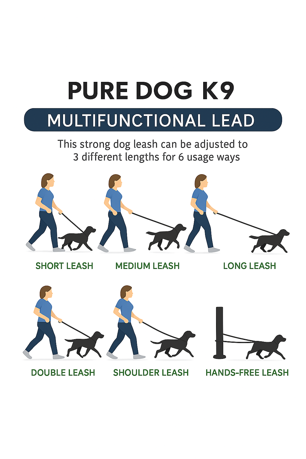 Multifunctional Lead Black