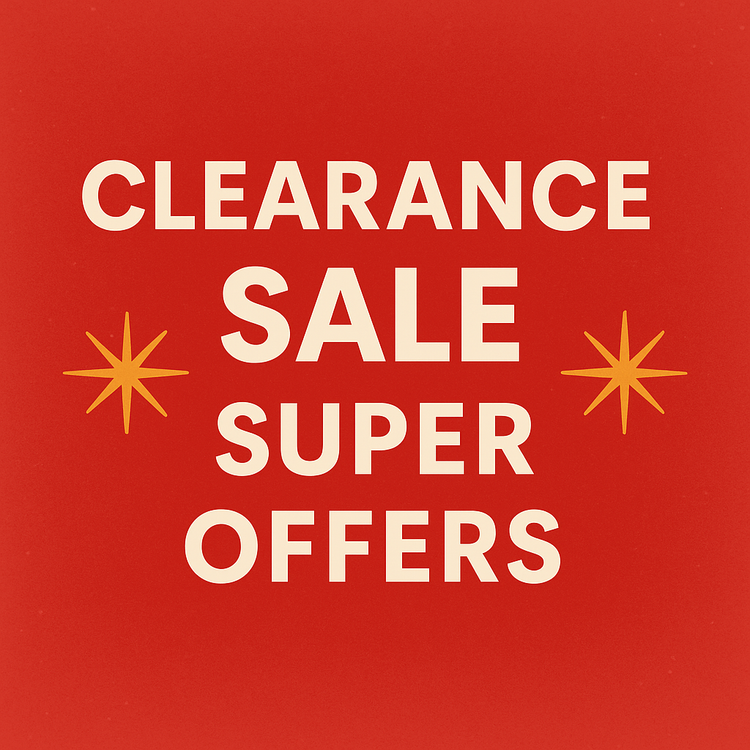 Clearance Sale-Super Offers