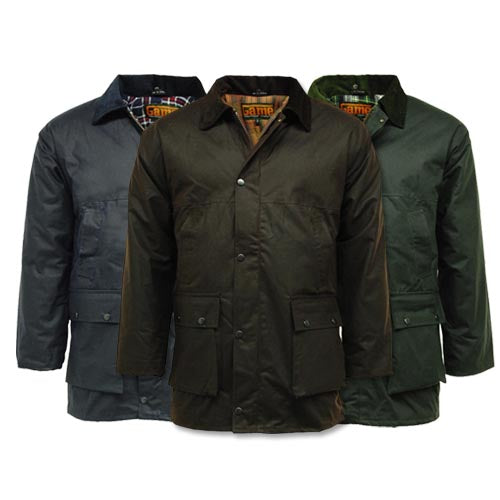 Game Classic Padded Wax Jacket | UK-Made Wax Cotton Jacket S–5XL