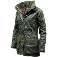 Game Cantrell Padded Antique Waxed Jacket