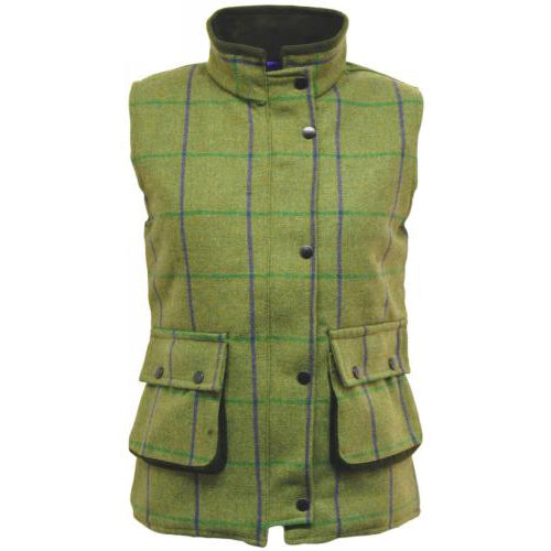 Ladies Game Ruby/Abby Tweed Gilet