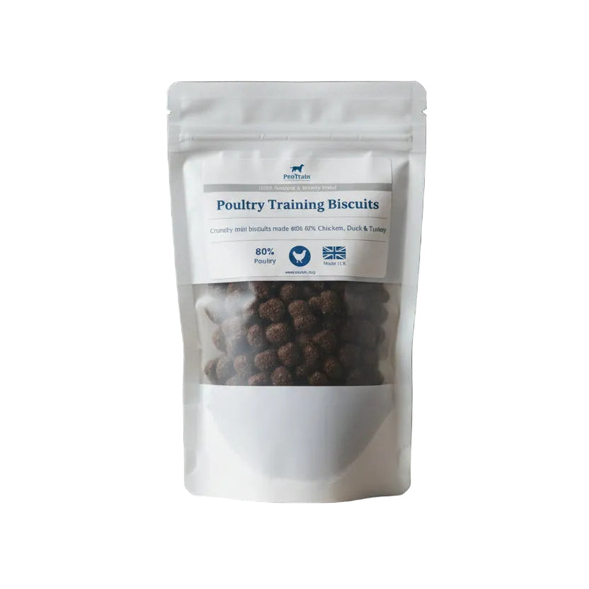 ProTrain Fresh Small Bites Dog Training Treats – 80% Meat/Fish High-Value Rewards for Puppy & Gundog Training (UK Made)