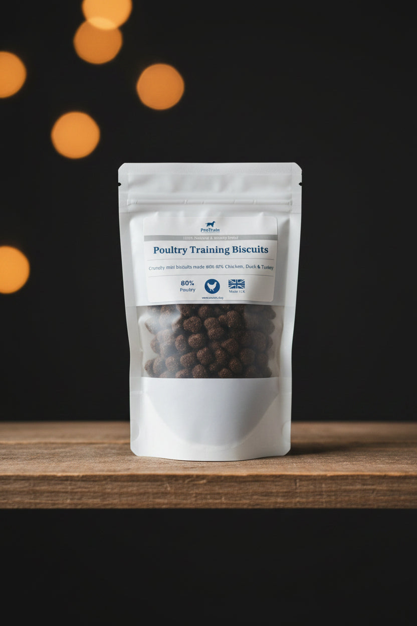 ProTrain Fresh Small Bites Dog Training Treats – 80% Meat/Fish High-Value Rewards for Puppy & Gundog Training (UK Made)
