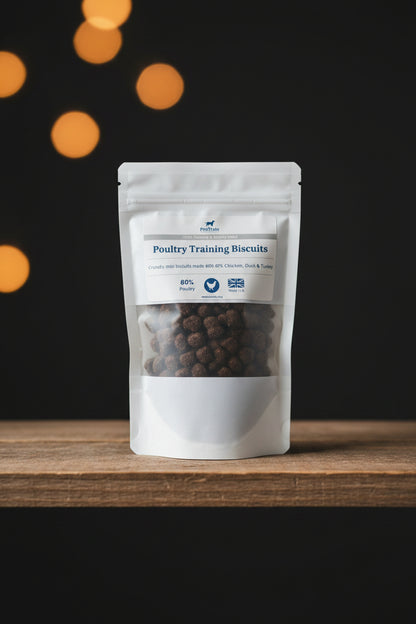 ProTrain Fresh Small Bites Dog Training Treats – 80% Meat/Fish High-Value Rewards for Puppy & Gundog Training (UK Made)