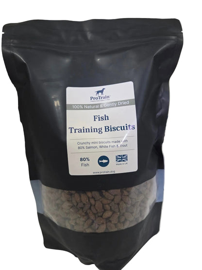 ProTrain Fresh Small Bites Dog Training Treats – 80% Meat/Fish High-Value Rewards for Puppy & Gundog Training (UK Made)