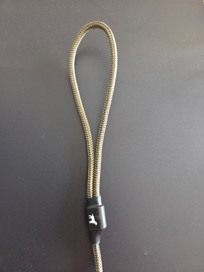 ProTrain Expert Slip Lead | 5mm Braided Rope | Metal Ferrule Clamps | Olive
