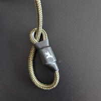 ProTrain Expert Slip Lead | 5mm Braided Rope | Metal Ferrule Clamps | Olive