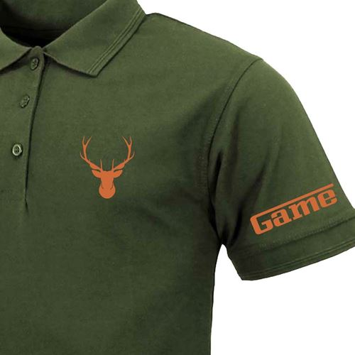 Game Stag Logo Polo Shirt