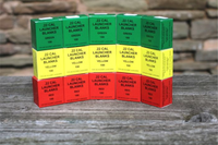 Dummy Launcher Blanks | Green, Yellow & Red | .22 Cal | Box of 100 or 1000 | Sporting Saint