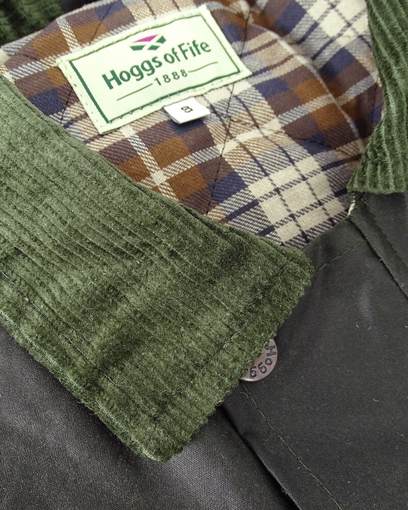 Hoggs of Fife Padded Wax Waistcoat.