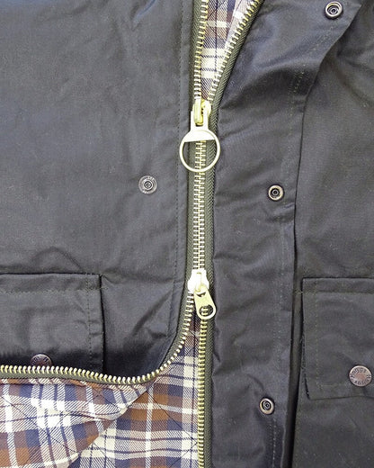 Hoggs of Fife Padded Wax Waistcoat.