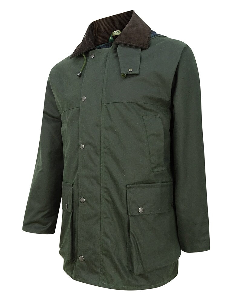 Hoggs of Fife Padded Wax Jacket.