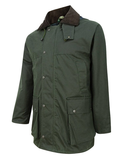 Hoggs of Fife Padded Wax Jacket.
