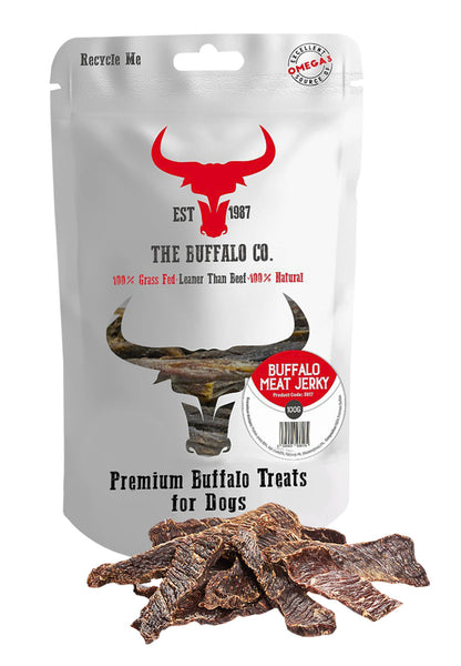 Buffalo Meat Jerky - Dog Treats