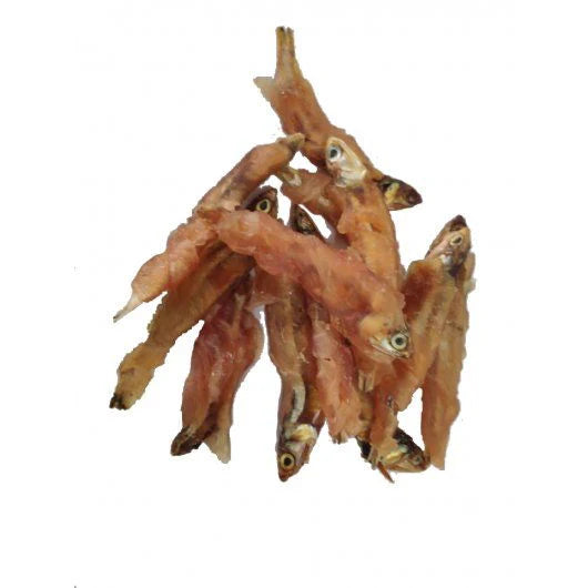 Elkwood 100% Chicken Wrapped Sprats Fish Treats