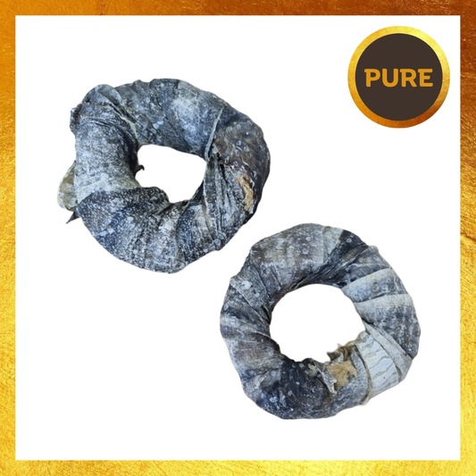 Fish Skin Donuts-Dog Chews-Pure