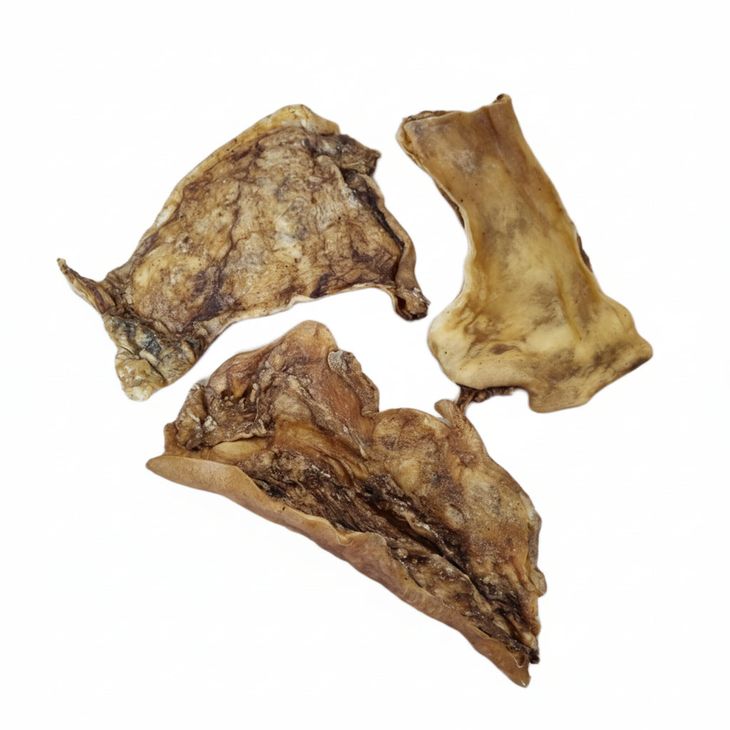 ProTrain Beef Bully Sheets – Pure 100% Beef Skin Chews for Enthusiastic Chewers & Dental Health (Made in UK)