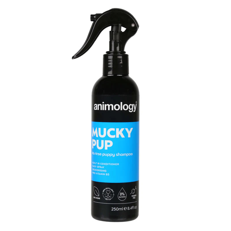 Spray Mucky Pup No Rinse Shampoo 250ml by Animology