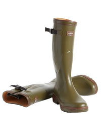 Aigle Parcours 2 Vario Wellington Boots | Bronze & Khaki