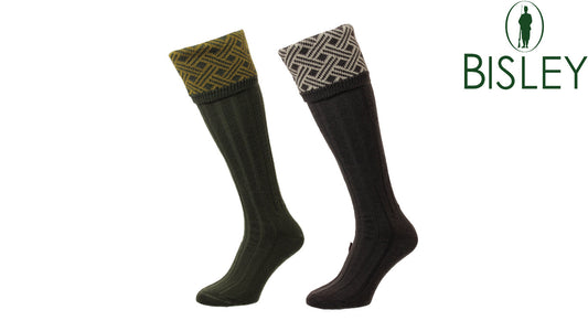 Langton Lattice Shooting Socks by Bisley