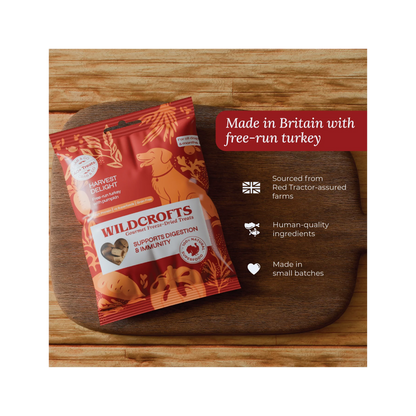 Wildcrofts Harvest Delight | Freeze-Dried Turkey with Pumpkin | Supports Digestion & Immunity