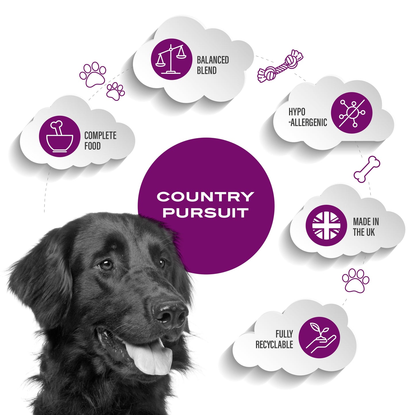 Country Pursuit Lamb, Rice & Tripe - Premium Range Dry Dog Food