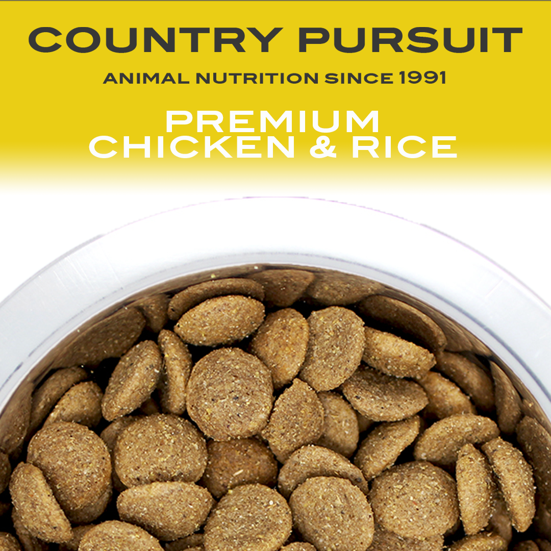 Premium Chicken & Rice Adult Dry Dog Food