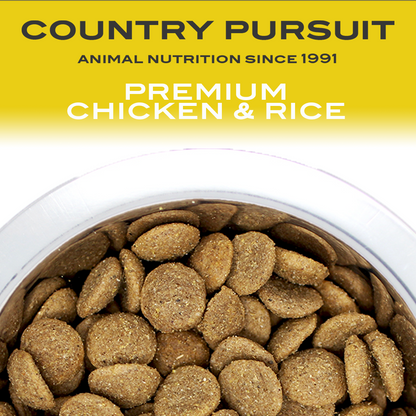 Country Pursuit Premium Chicken & Rice Adult Dry Dog Food - 3kg