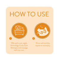 Curly Coat Dog Shampoo 250ml by Animology