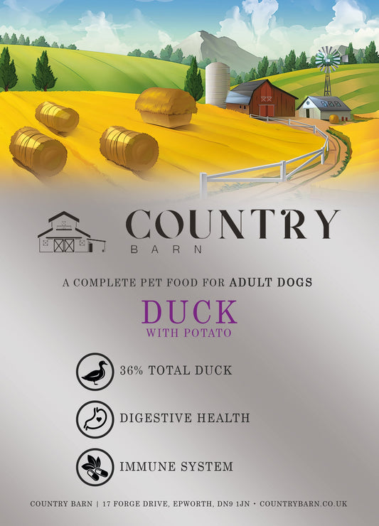 Duck & Potato - Premium-Dry Dog Food