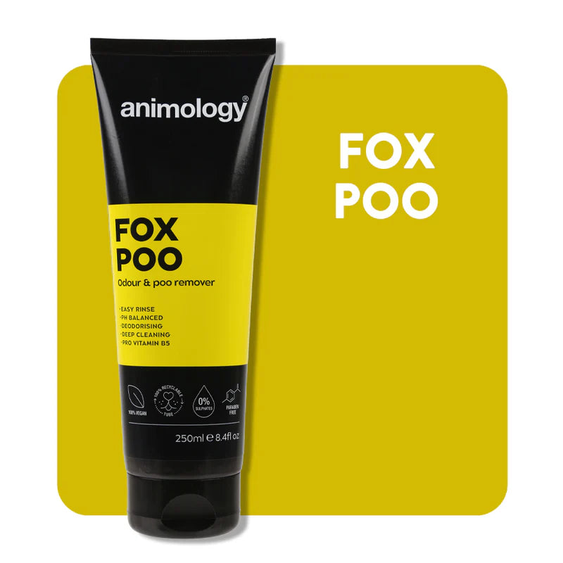 Fox Poo Dog Shampoo 250ml by Animology
