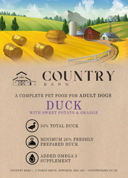 Duck & Orange-Dry Dog Food