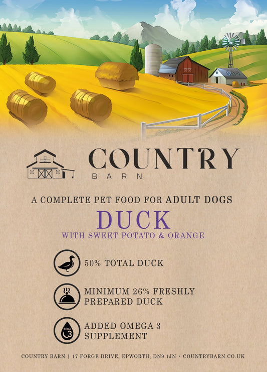 Duck & Orange-Dry Dog Food
