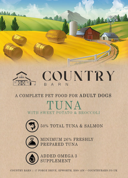 Tuna & Broccoli-Dry Dog Food