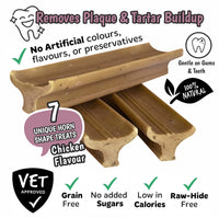 Gently Dently- Chicken Dental Treats for Dogs 175g