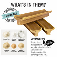 Gently Dently- Apple & Banana Dental Treats for Dogs 175g