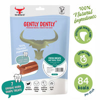 Gently Dently- Fresh Breath Mint Dental Treats for Dogs 175g