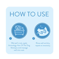 Hair of the Dog Anti-Tangle Dog Shampoo 250ml by Animology