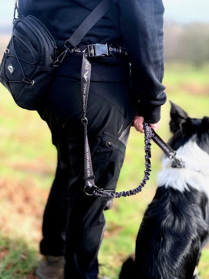 Fido's Signature Lead – Hands-Free, Shock-Absorbing Leash for Dogs | Adjustable, Weather-Resistant