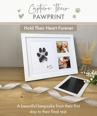 Paw Print Ink Keepsake Photo Frame Kit