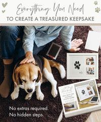 Paw Print Ink Keepsake Photo Frame Kit