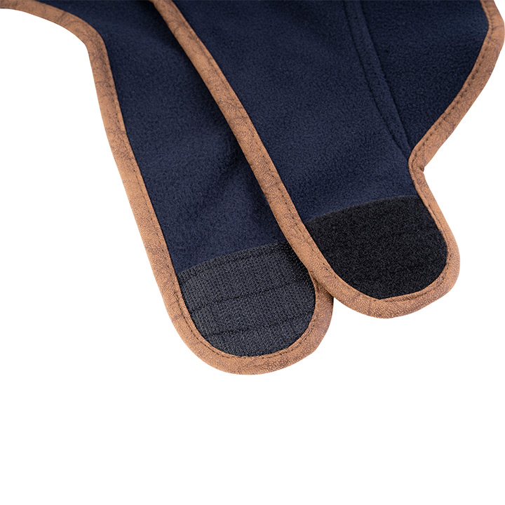 Fleece Dog Coat Navy