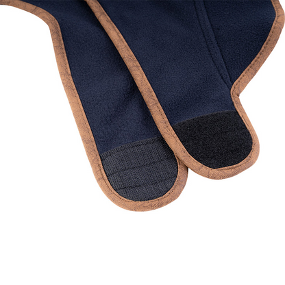 Fleece Dog Coat Navy