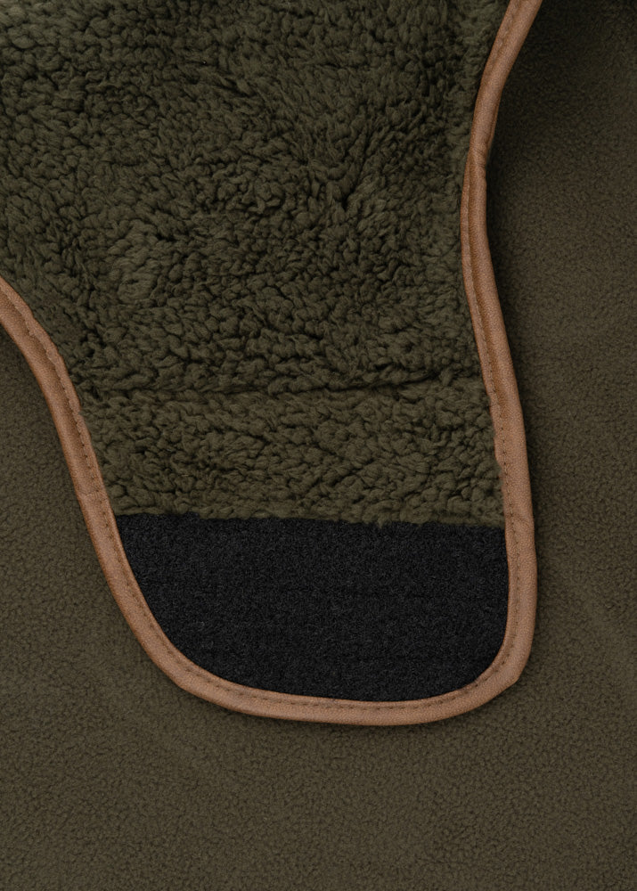 Sherpa Fleece Dog Coat