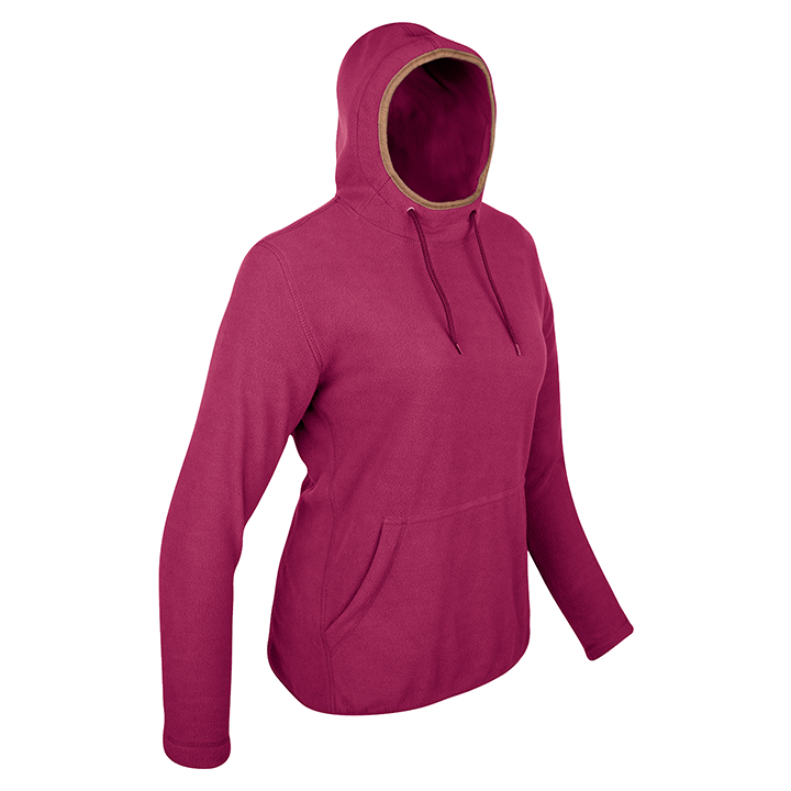 Ladies Fleece Hoodie Roselle